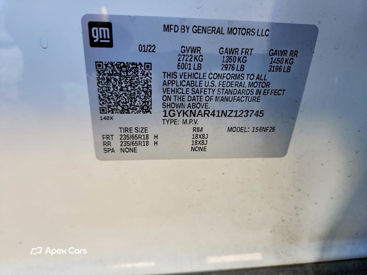 Cadillac XT5 2022
