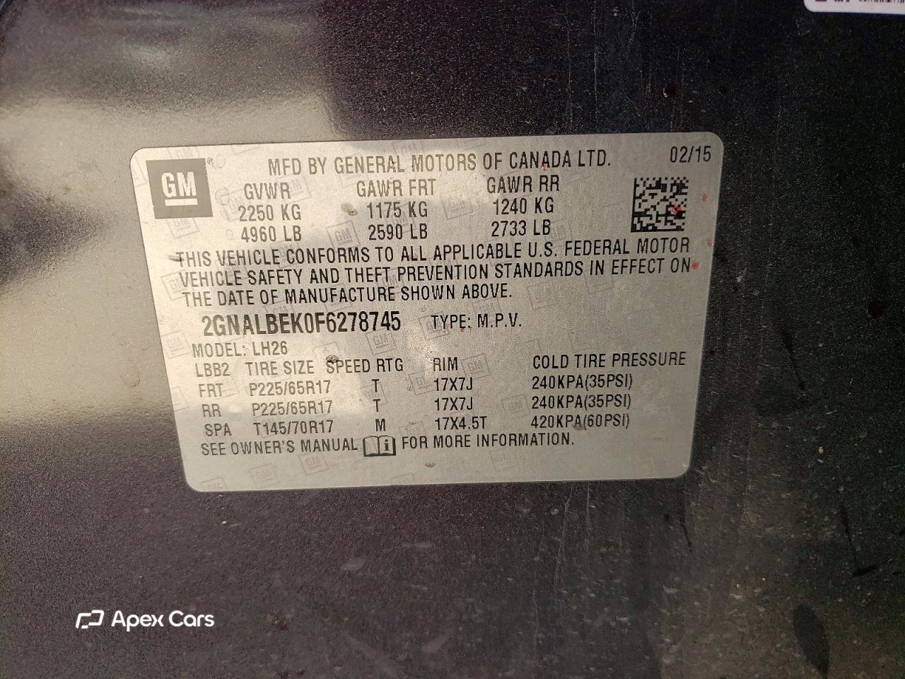 Chevrolet Equinox 2015