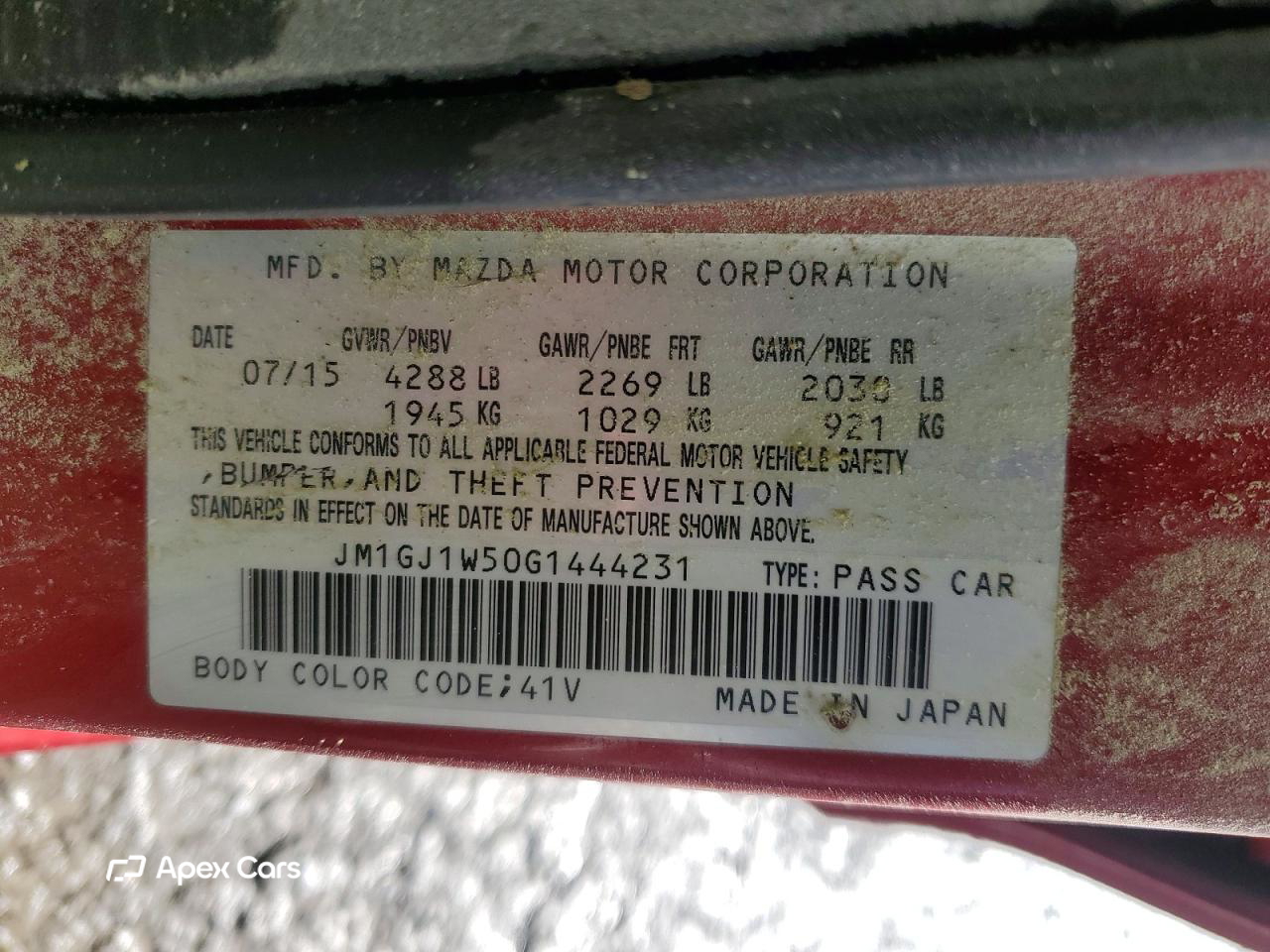 Mazda 6 2016