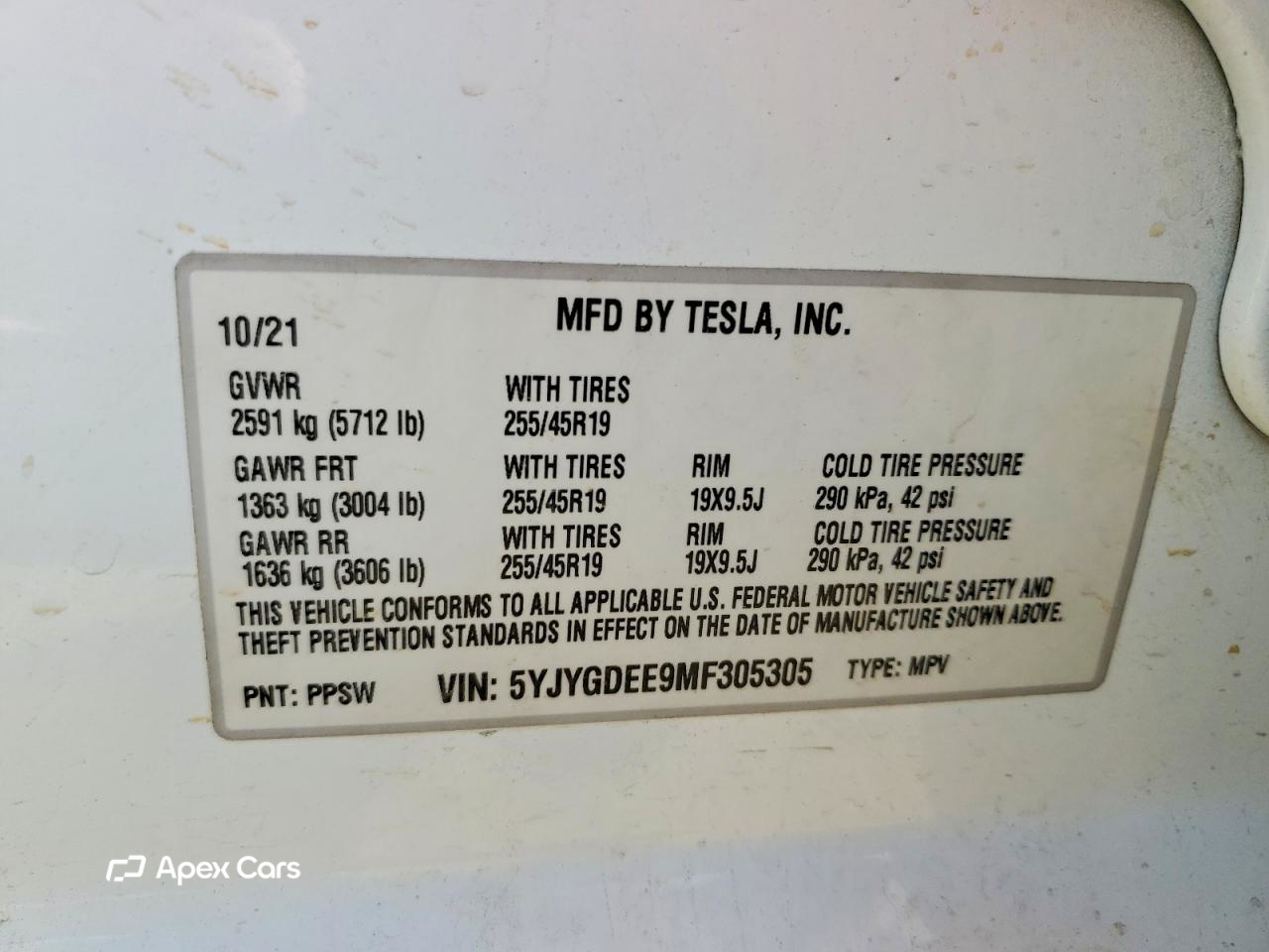 Tesla Model Y 2021