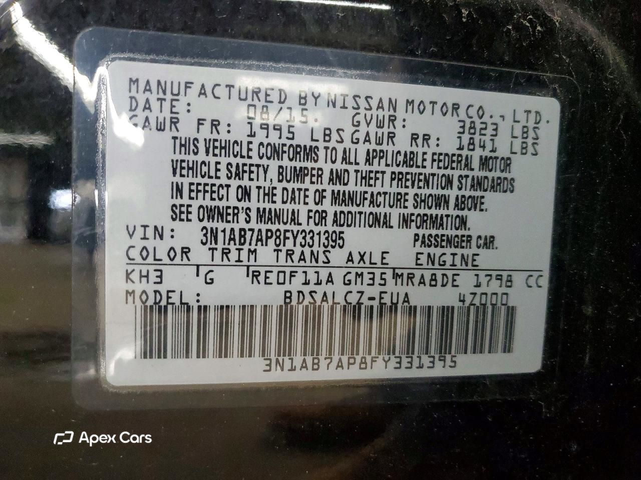 Nissan Sentra 2015