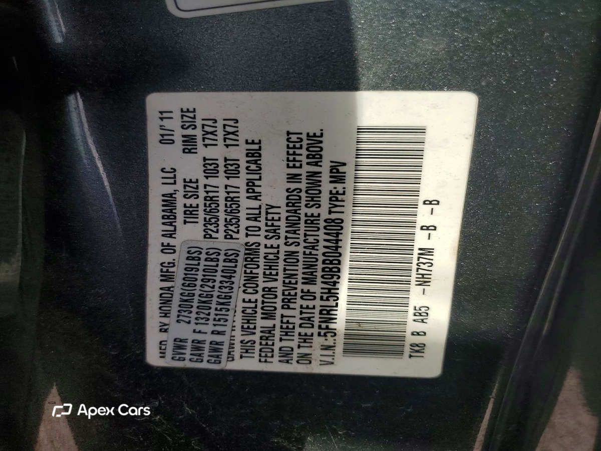 Honda Odyssey 2011