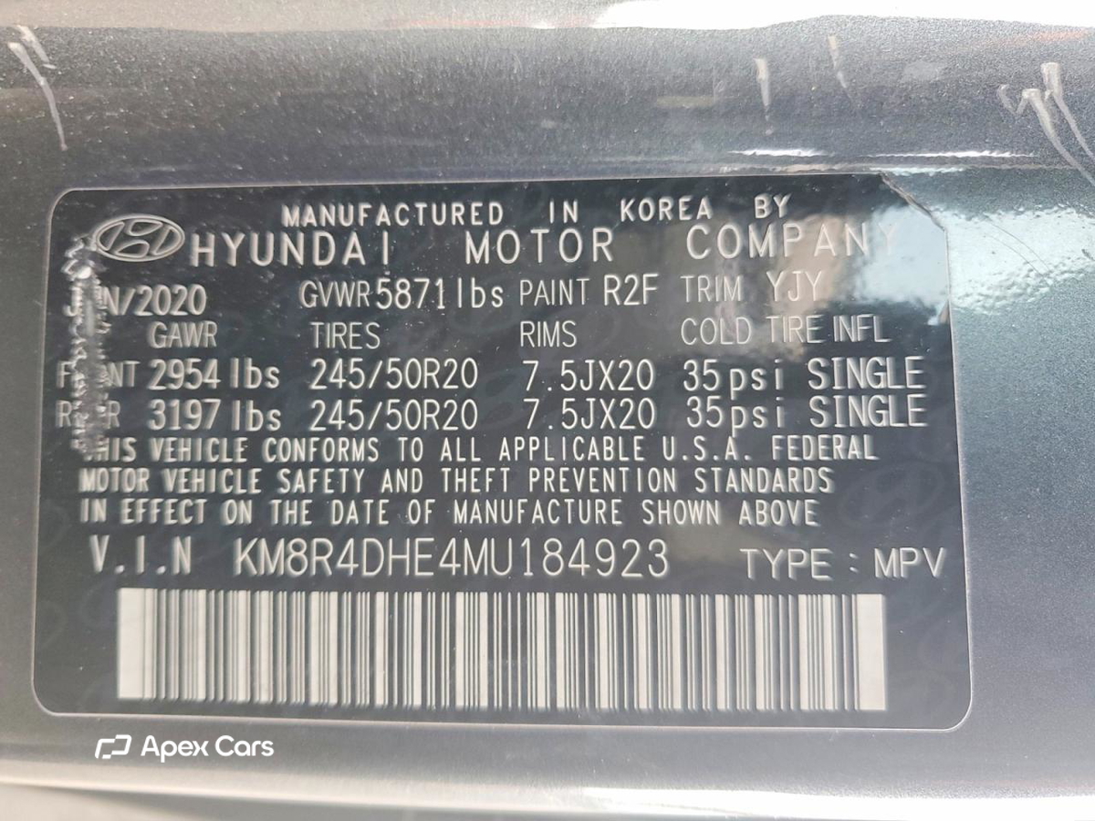 Hyundai Palisade 2021