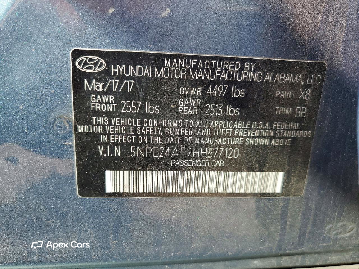 Hyundai Sonata 2017