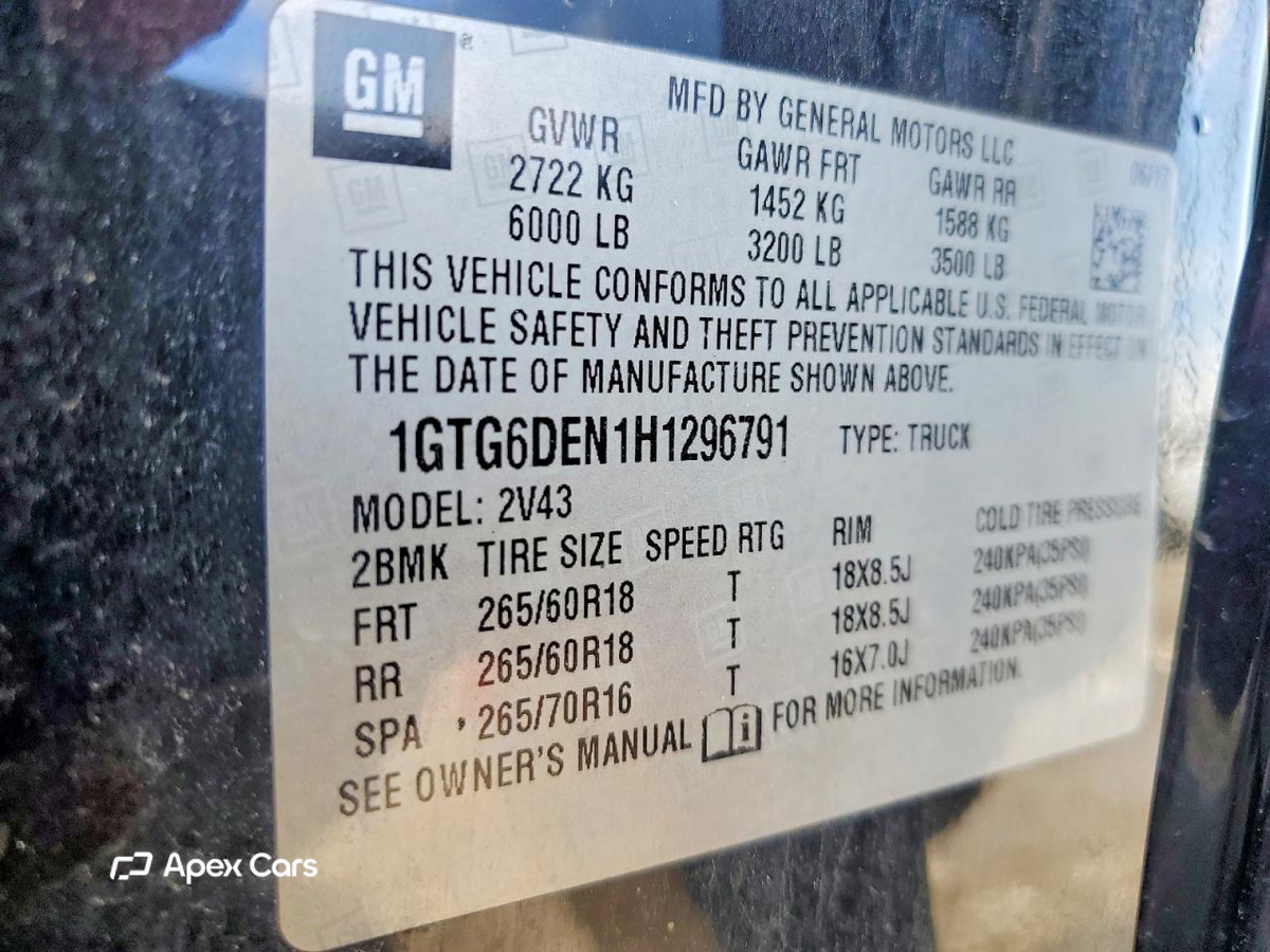 GMC Canyon 2017