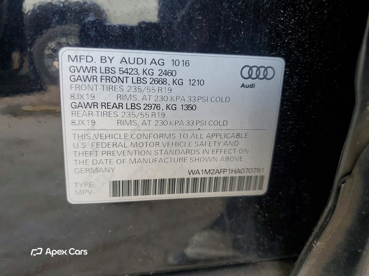 Audi Q5 2017