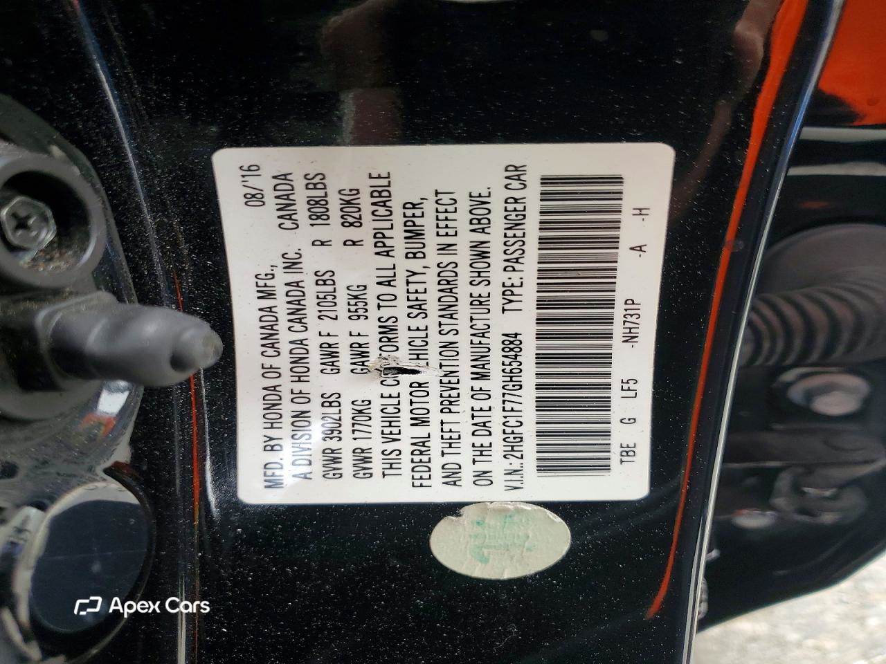 Honda Civic 2016