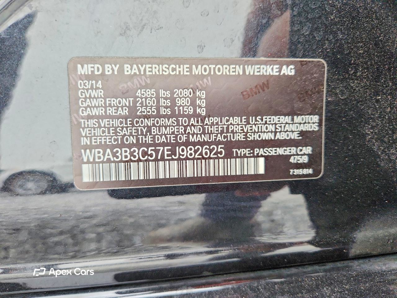 BMW Series 3 2014