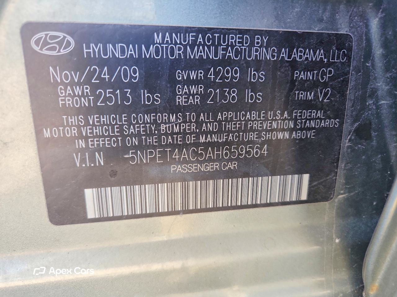 Hyundai Sonata 2010