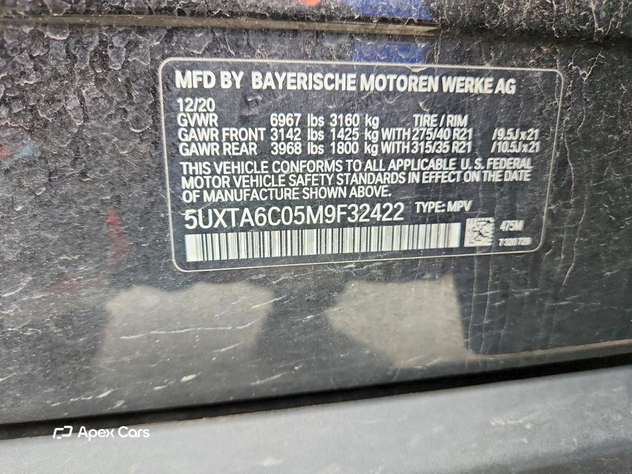 BMW X5 2021