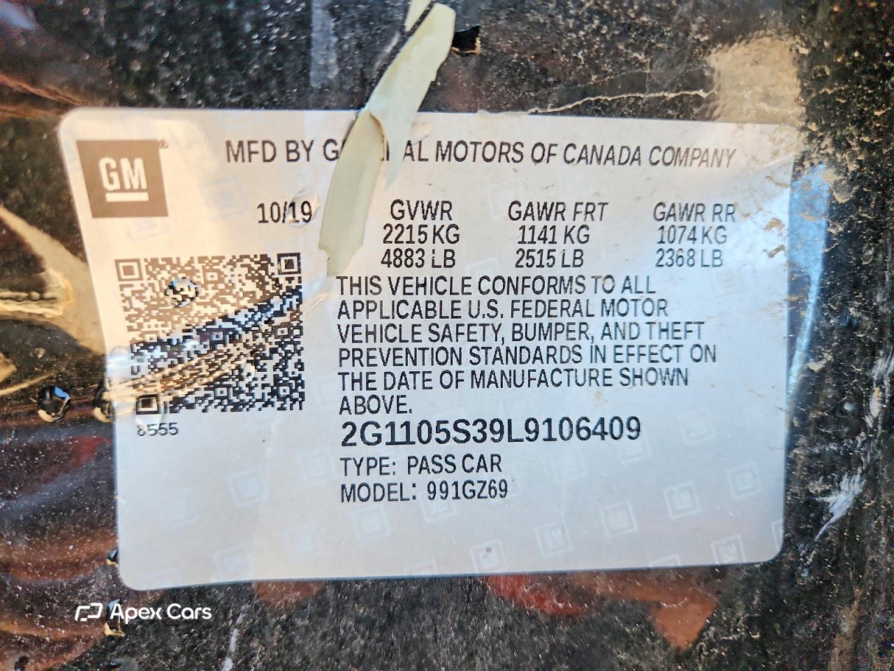 Chevrolet Impala 2020