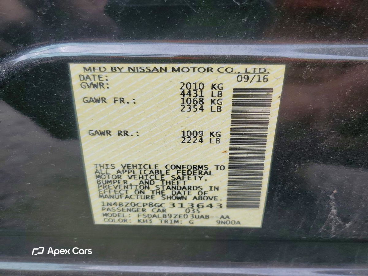 Nissan Leaf 2016