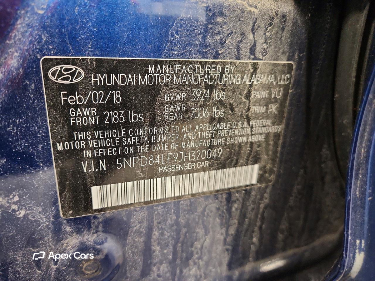 Hyundai Elantra 2018