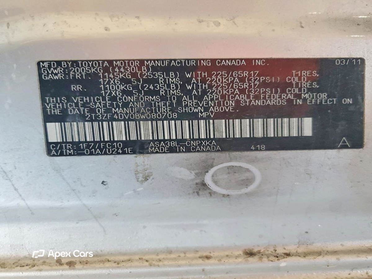 Toyota RAV 4 2011