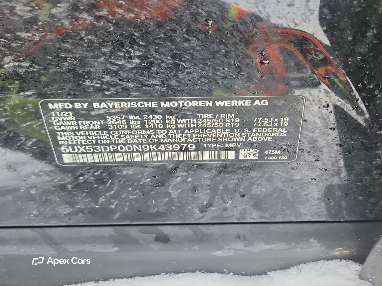BMW X3 2022