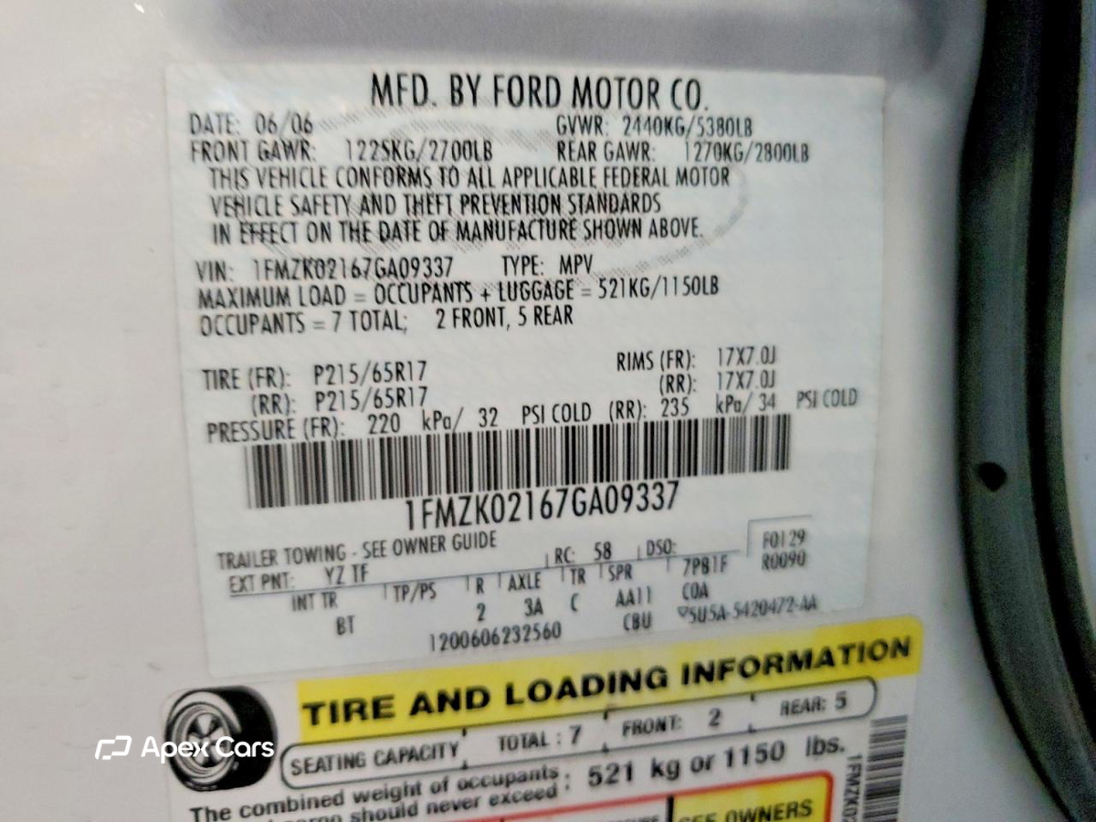 Ford Freestyle 2007