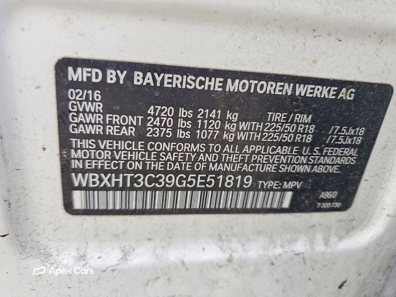 BMW X1 2016