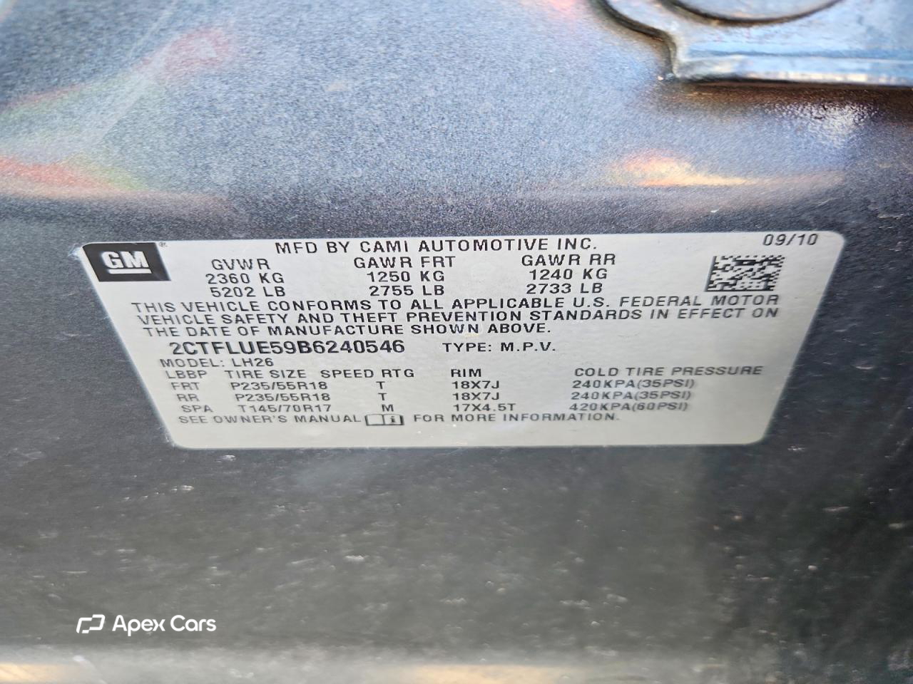 GMC Terrain 2011