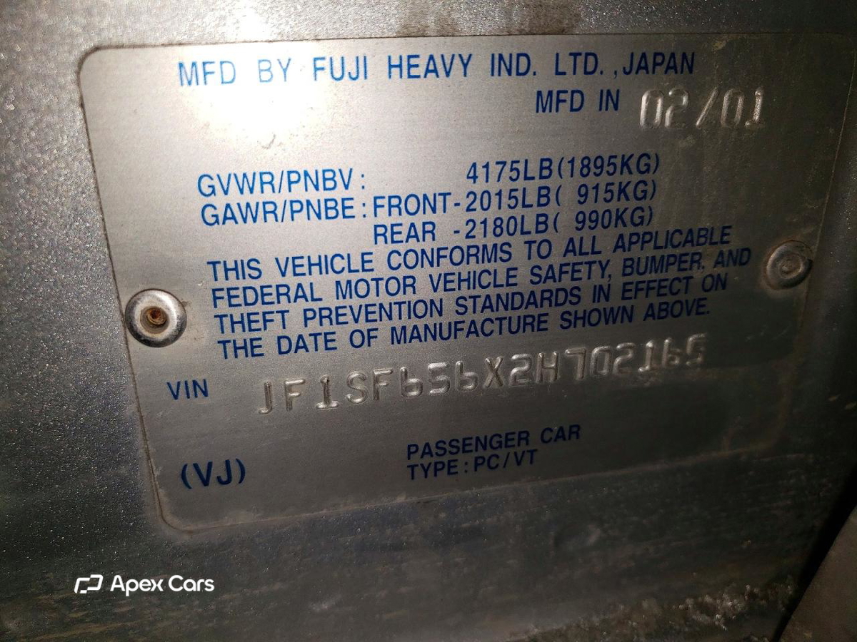 Subaru Forester 2002