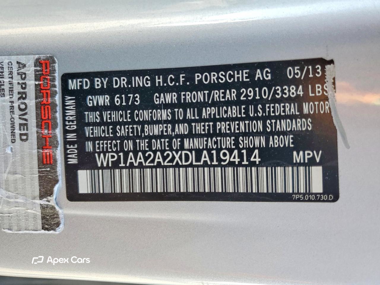 Porsche Cayenne 2013