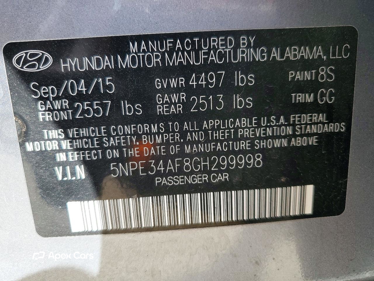 Hyundai Sonata 2016