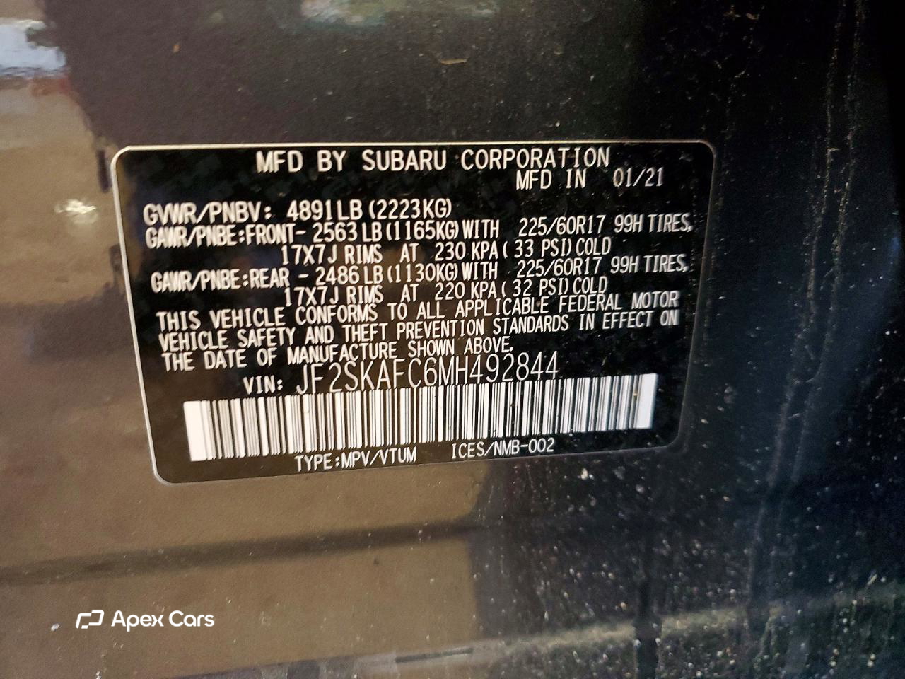 Subaru Forester 2021