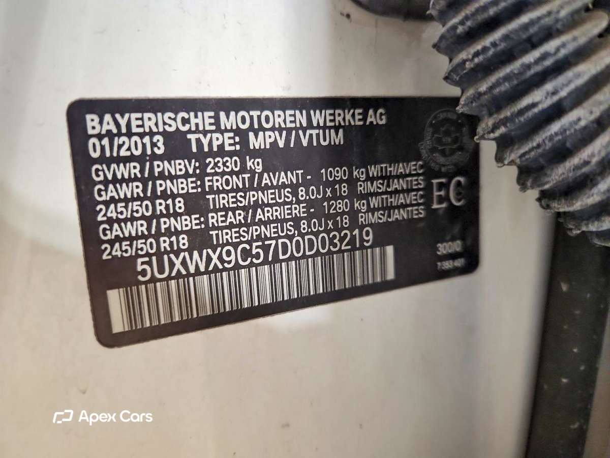 BMW X3 2013