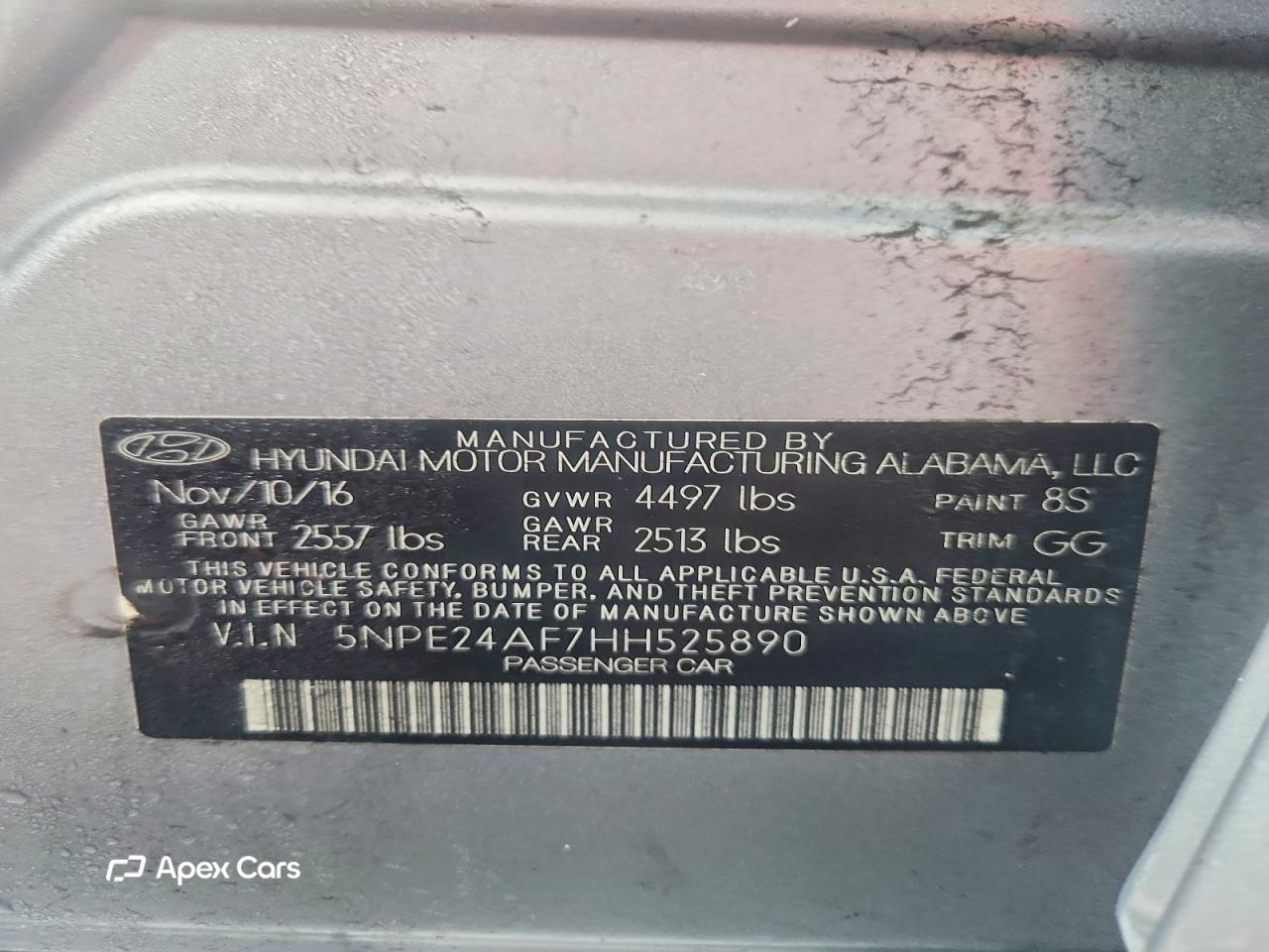 Hyundai Sonata 2017