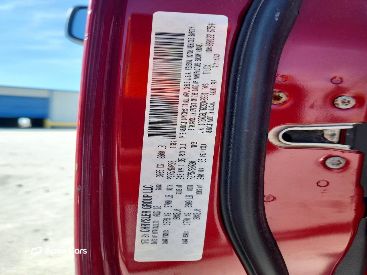 Dodge RAM 2012