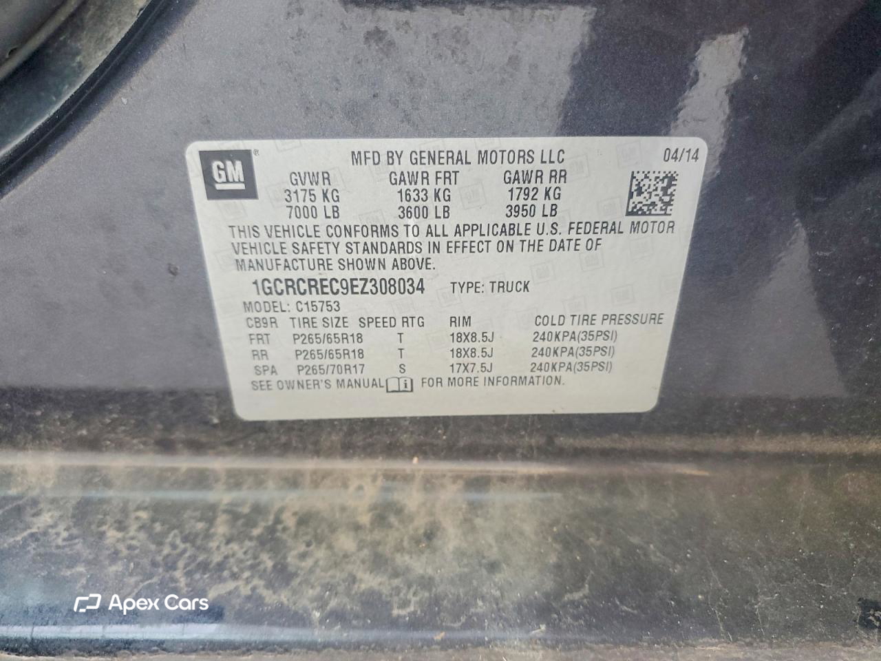 Chevrolet Silverado 2014
