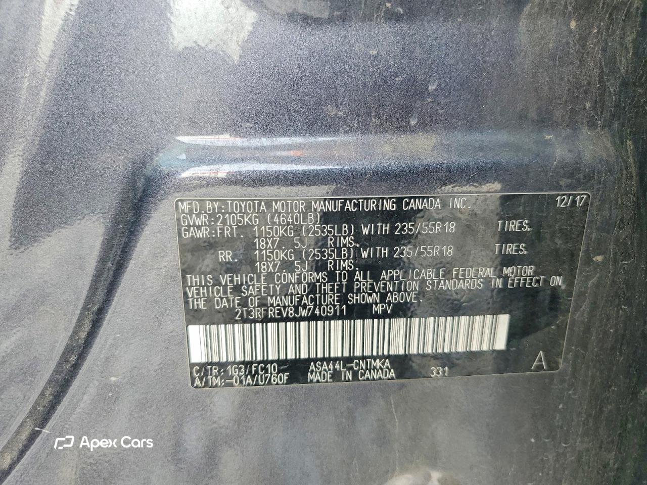 Toyota RAV 4 2018