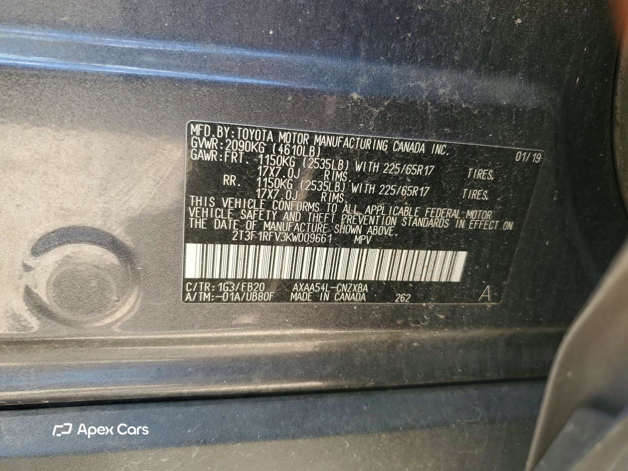 Toyota RAV 4 2019