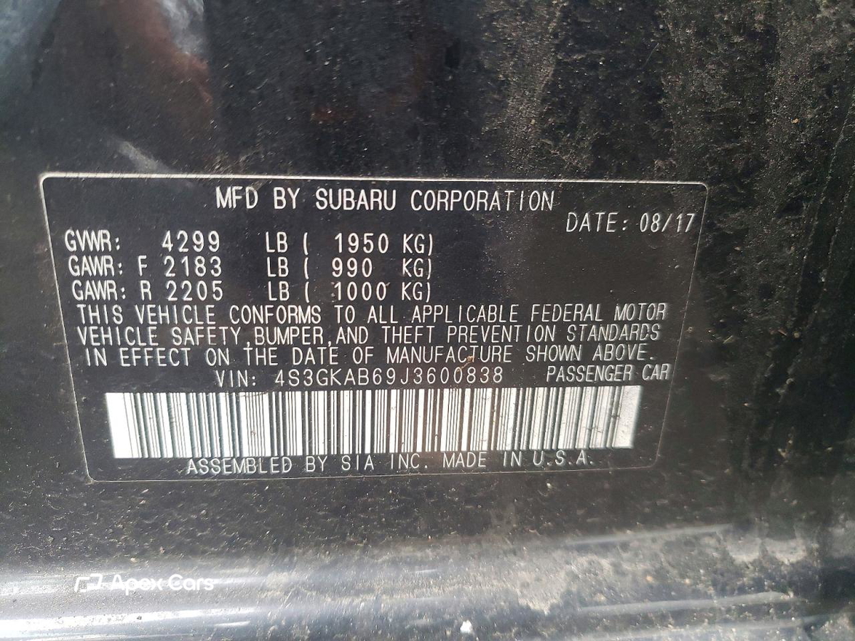 Subaru Impreza 2018