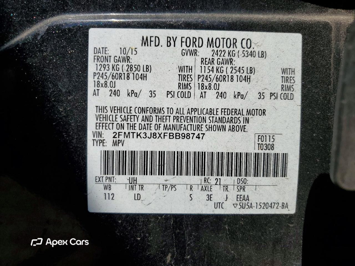 Ford Edge 2015