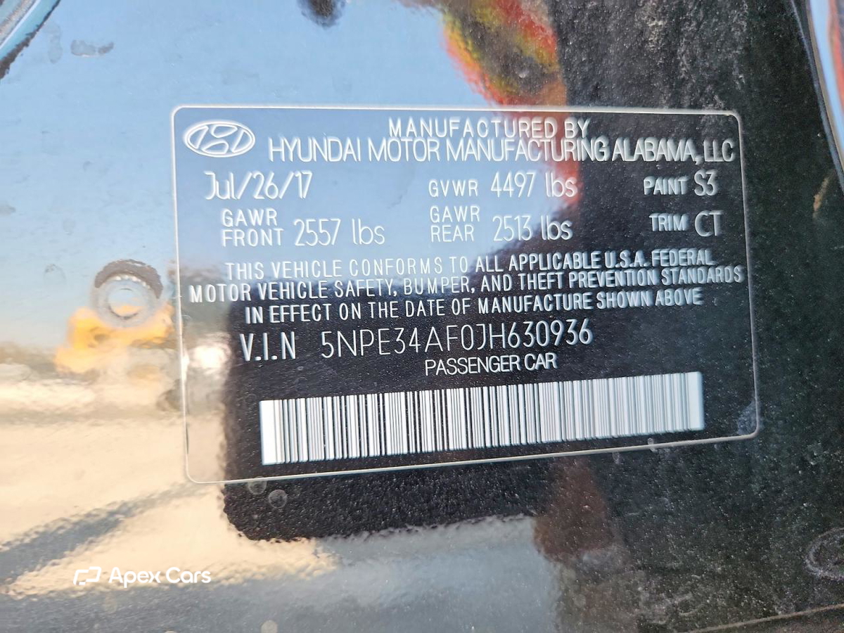 Hyundai Sonata 2018