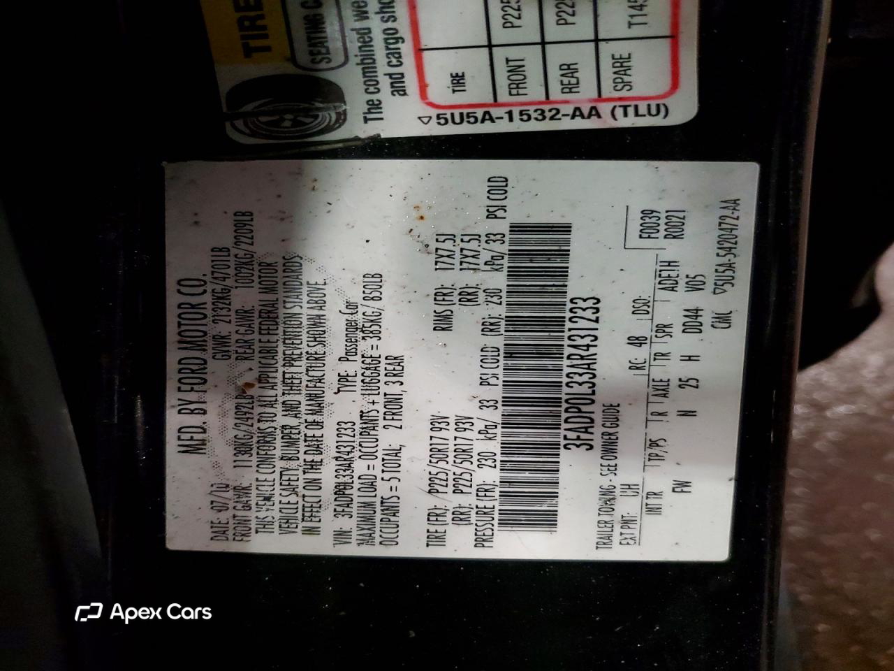 Ford Fusion 2010