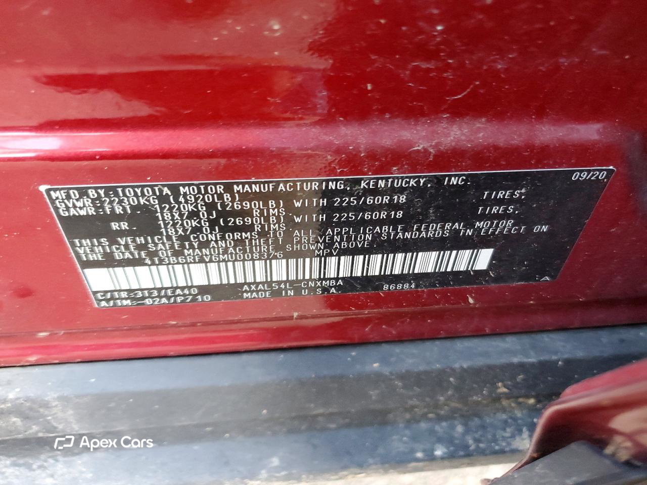 Toyota RAV 4 2021