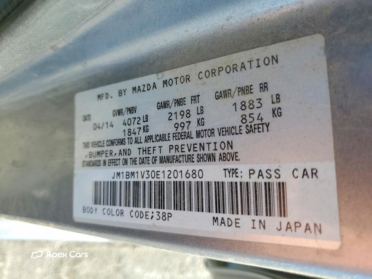 Mazda 3 2014