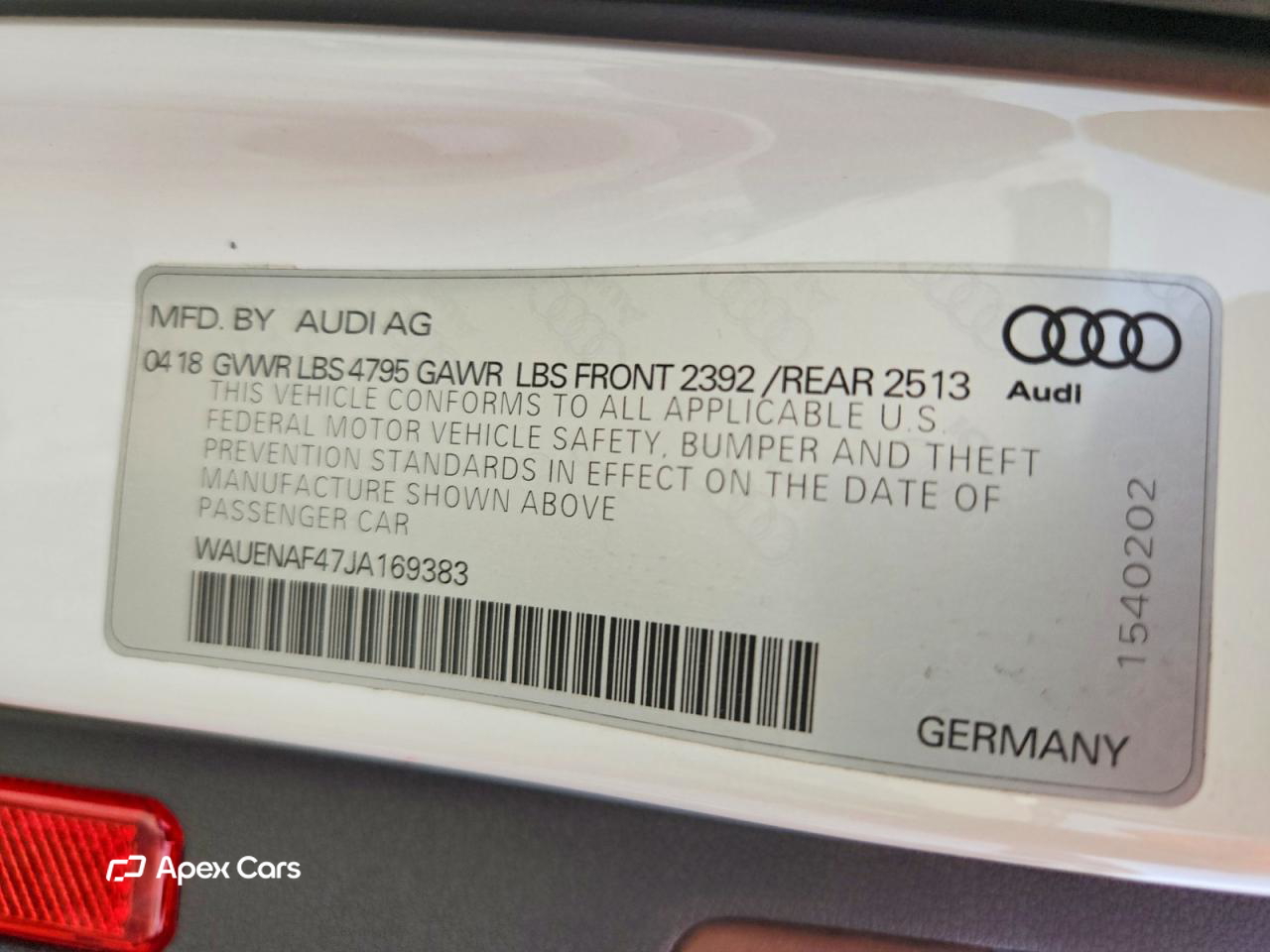 Audi A4 2018