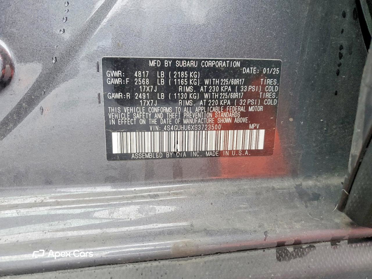 Subaru XV 2025
