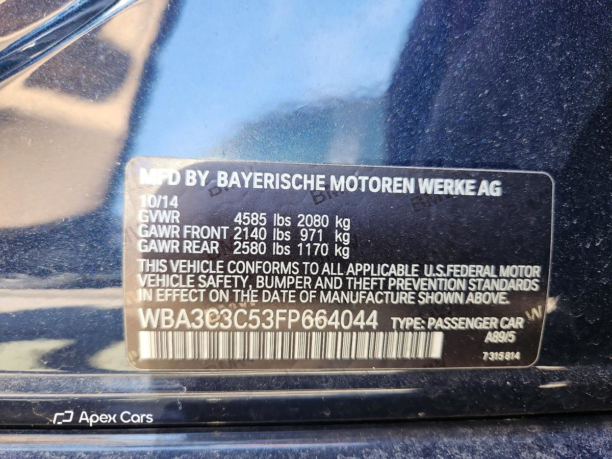 BMW Series 3 2015