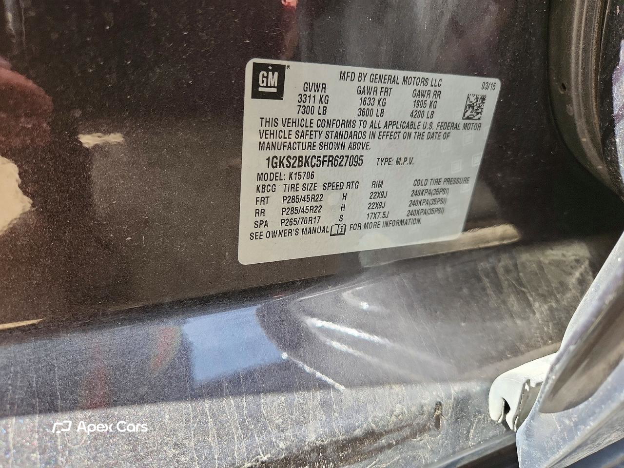 GMC Yukon 2015