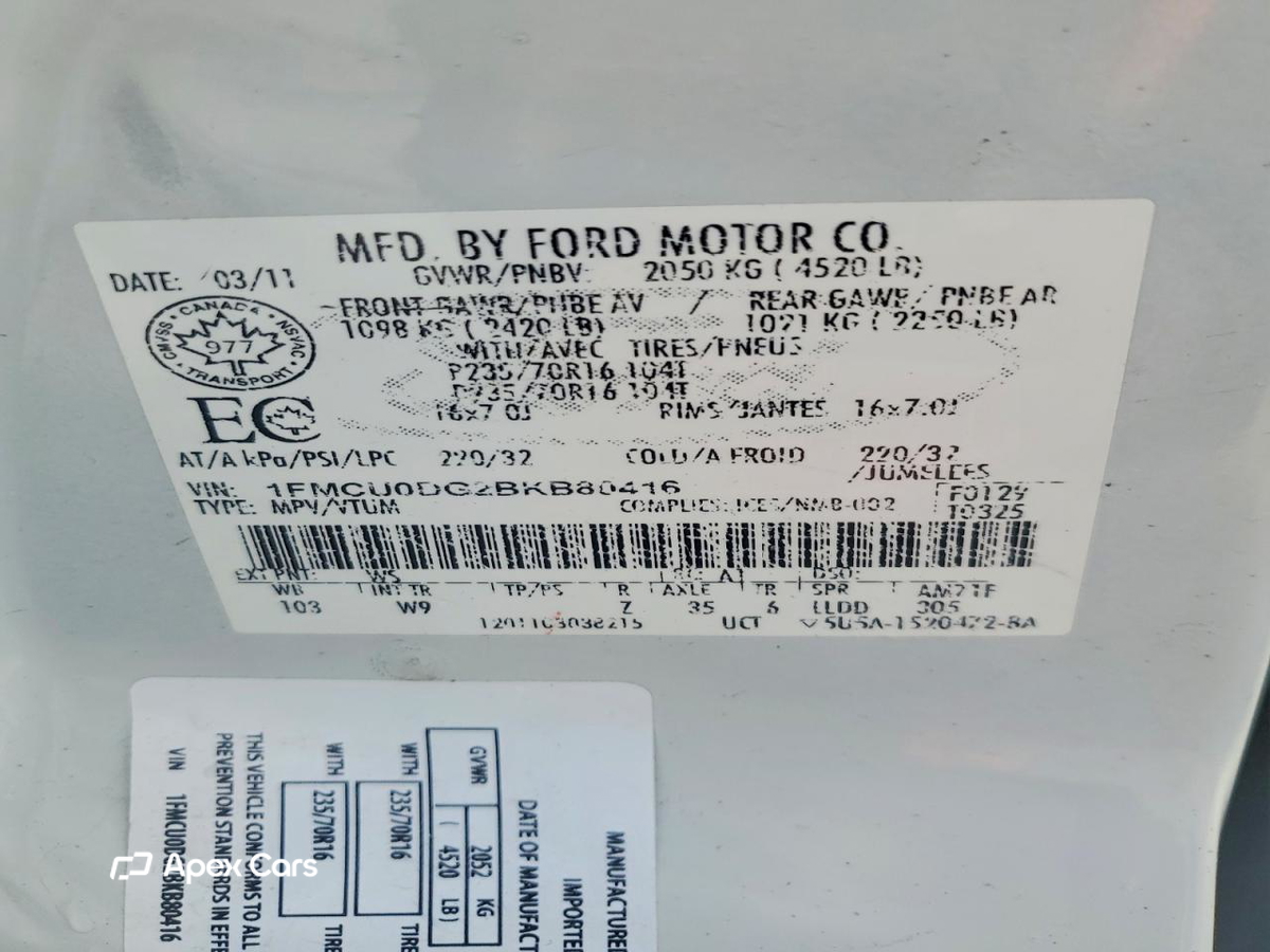 Ford Escape 2011