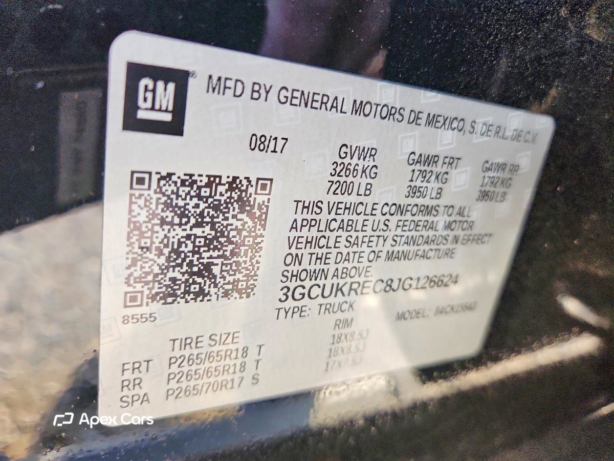 Chevrolet Silverado 2018