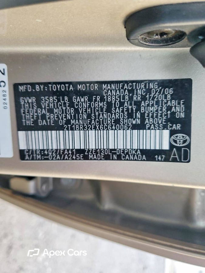 Toyota Corolla 2006