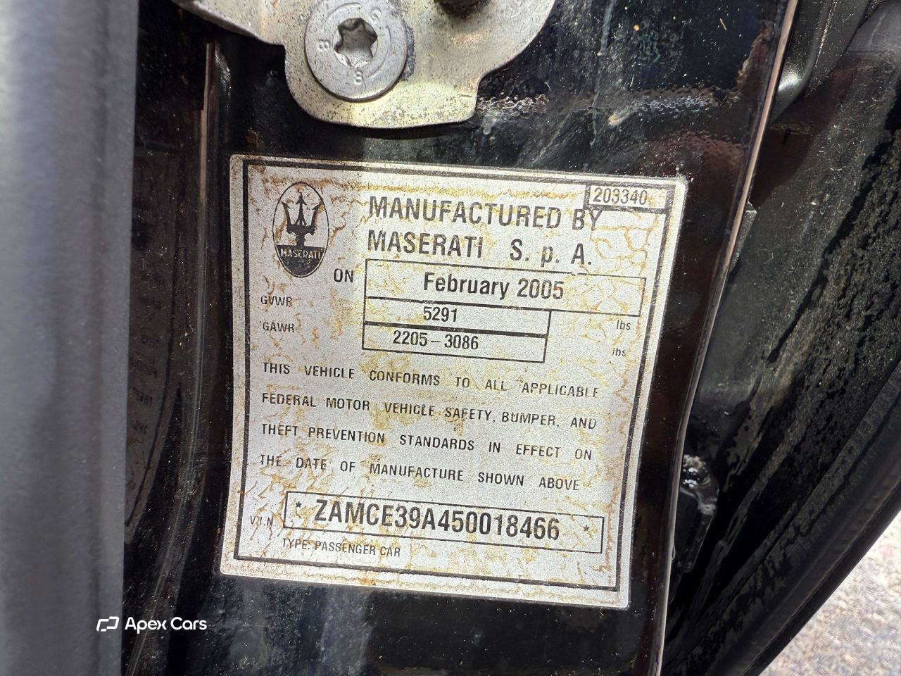 Maserati Quattroporte 2005