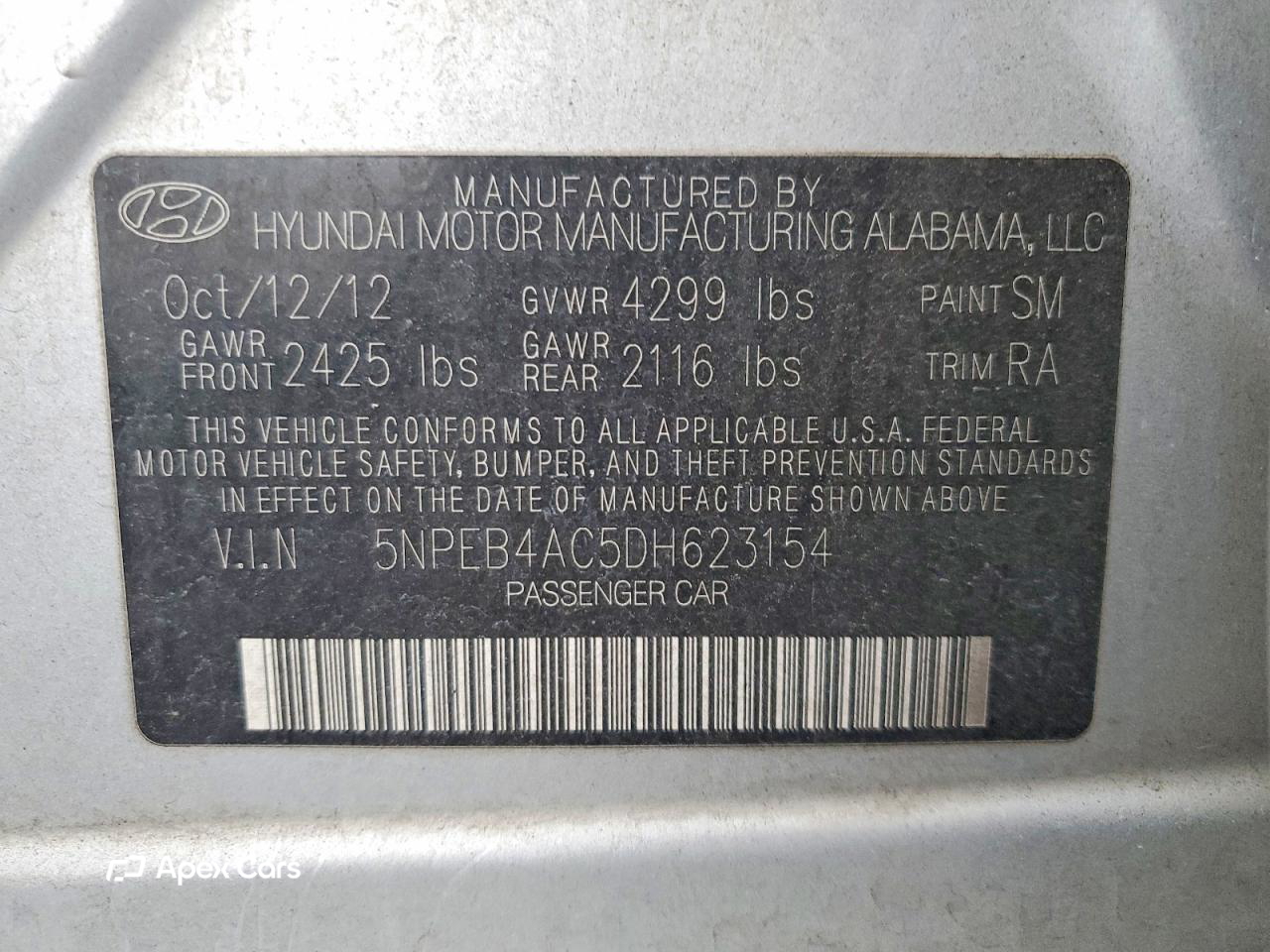 Hyundai Sonata 2013