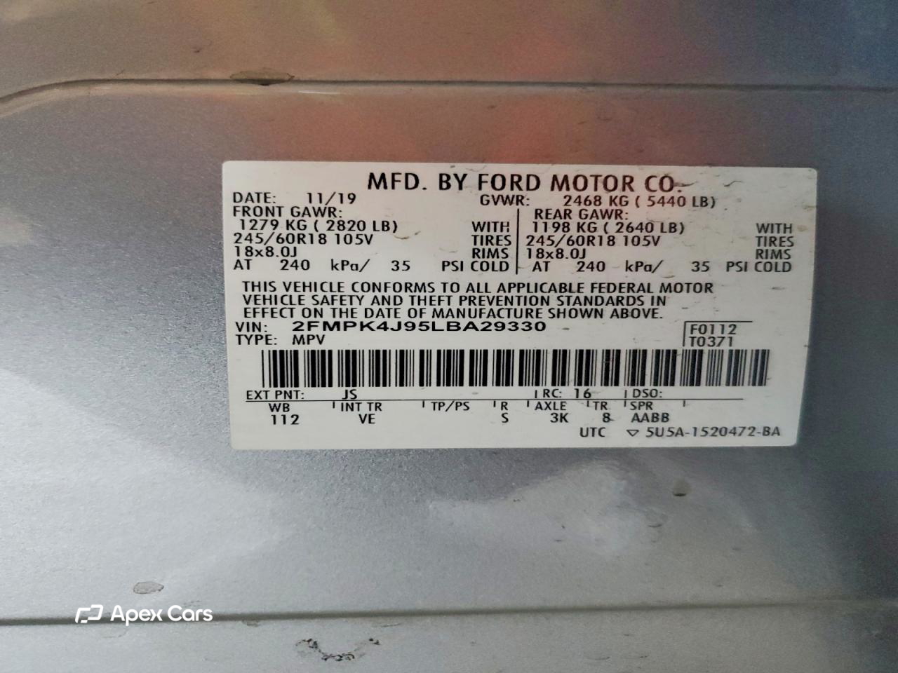 Ford Edge 2020