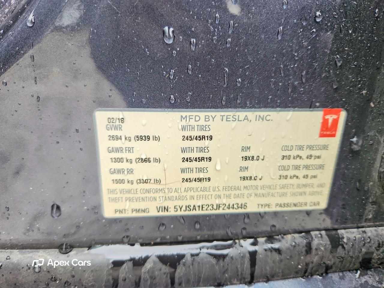 Tesla Model S 2018