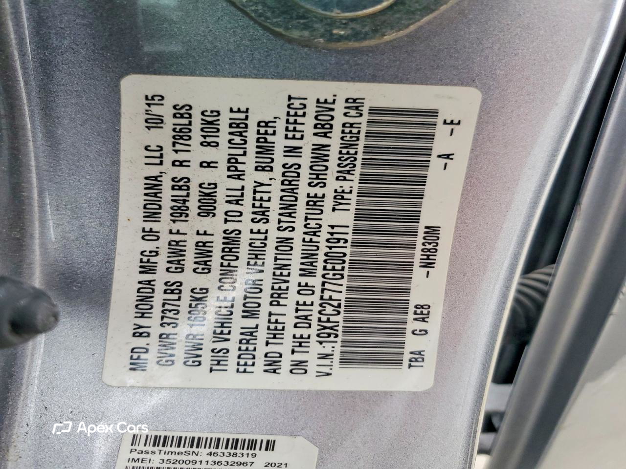 Honda Civic 2016